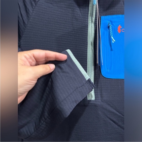 Cotopaxi Women's XL Otero Fleece Half-Zip Pullover Graphite Blue NWT - Picture 4 of 12